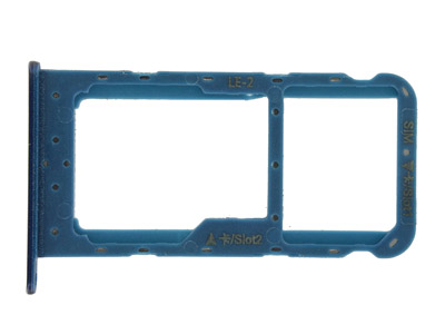 Huawei Honor 9 Lite - Sim Card 2/SD Card Holder Blue