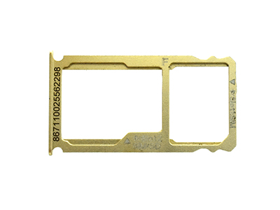 Huawei Mate S - Sim Card 2/SD Card Holder Gold