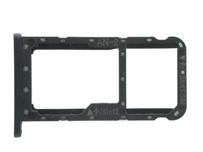Huawei P20 Lite - Sim Card 2/SD Card Holder Black