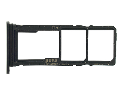 Huawei P40 Lite E - Dual Sim/SD Card Holder Black