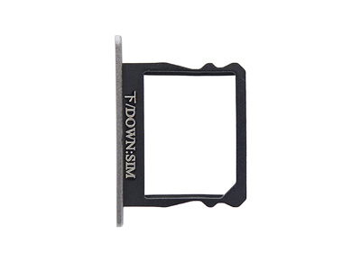 Huawei P8 - Sim Card Holder + SD Card Holder 2 pcs. Kit  Grey