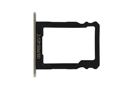 Huawei P8 - Sim Card Holder + SD Card Holder 2 pcs. Kit  Gold
