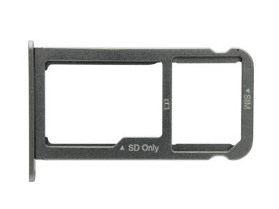 Huawei P9 - Sim Card 2/SD Card Holder Grey