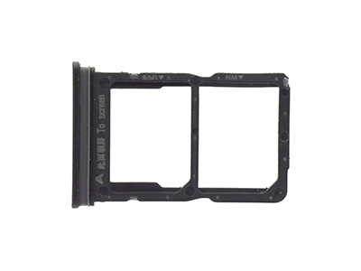 Huawei P Smart S - Sim Card 2/SD Card Holder Black