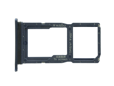 Huawei Honor 9X - Dual Sim/SD Card Holder Blue