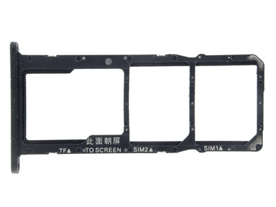 Huawei Y5p - Dual Sim/SD Card Holder Black