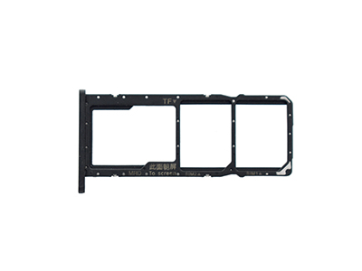 Huawei Y6 2019 - Dual Sim-card /SD Card Holder Black