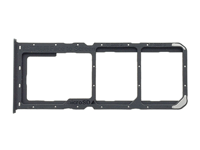 Oppo A91 - Dual Sim-card /SD Card Holder Black