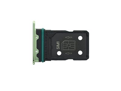 Oppo Reno4 Pro 5G - Sportello Dual Sim card + Alloggio Green Glitter