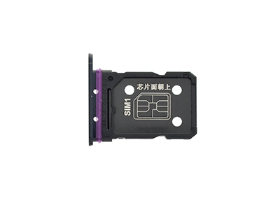Oppo Reno8 Pro 5G - Sportello Dual Sim card + Alloggio Glazed Black