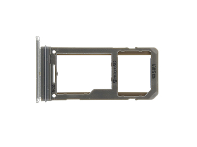 Samsung SM-G955 Galaxy S8+ - Sim Card 2/SD Card Holder Silver