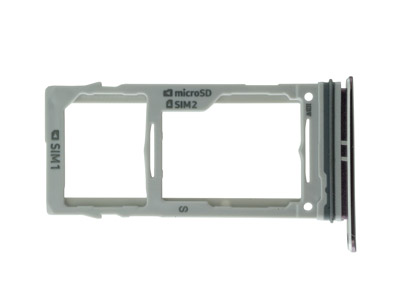 Samsung SM-G960 Galaxy S9 - Sportello Dual-Sim card + Alloggio Orchid Grey