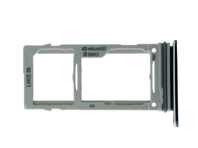 Samsung SM-G965 Galaxy S9 + - Dual-Sim Card Holder Coral Blu