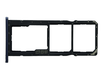 Asus ZenFone Max (M2) ZB633KL - Dual Sim/SD Card Holder Blue