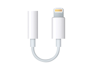 Apple iPhone 8 Plus - MMX62ZM/A Adapter Lightning to Audio Jack 3,5mm
