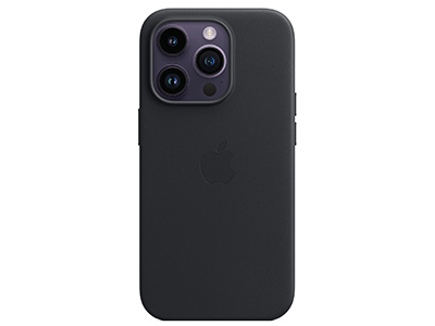 Apple iPhone 14 Pro - MPPG3ZM/A Leather Case Midnight