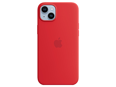 Apple iPhone 14 Plus - MPT63ZM/A Silicone Case Red