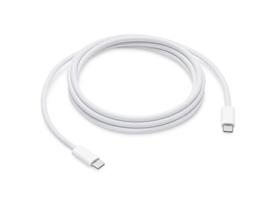 Apple iPad Pro 12.9'' 3a Generazione Model n: A1876-A2014-A1895 - MU2G3ZM/A Charge Cable Usb Type-C 240W White 2m