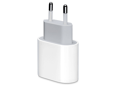 Apple iPad Mini 6a Generazione Model n: A2567-A2568 - MHJE3ZM/A Home charger Type-C 20W White