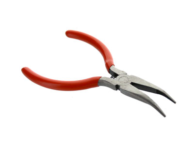Lg KU800 - Professional stainless steel pliers Curved tip