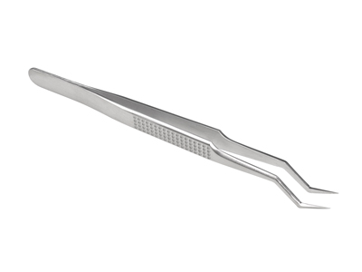 NGM Argo - Antistatic Curved Precision Tweezers for Chip Placement