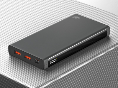 Alcatel A2 XL - Power Plus Portable Power Bank 10000 mAh Black