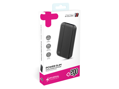Ericsson 738 - Power Slim Pocket Power Bank 5000 mAh Black