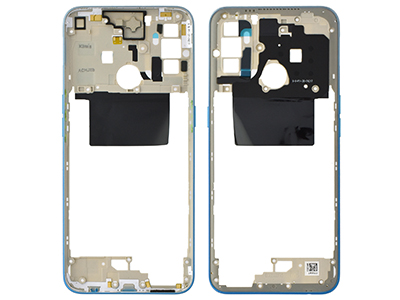 Oppo A53 - Rear Cover + Volume Keys + Antenna NFC Fancy Blue