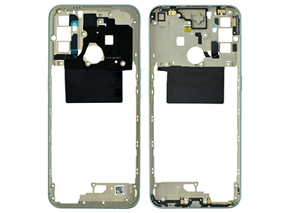 Oppo A53 - Rear Cover + Volume Keys + Antenna NFC Mint Cream