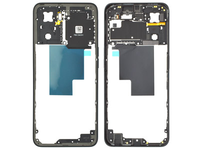 Oppo A57 - Rear Cover + Volume Keys + NFC Antenna Black