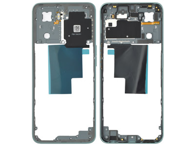 Oppo A57 - Rear Cover + Volume Keys + NFC Antenna Green