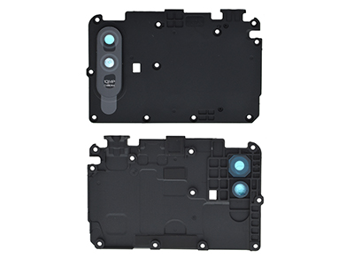 Xiaomi Redmi 9A - Rear Cover + Vetrino Camera Nero