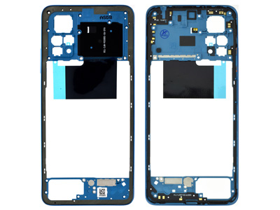 Xiaomi Redmi Note 11 Pro 5G - Rear Cover + Volume Keys + NFC Antenna Atlantic Blue
