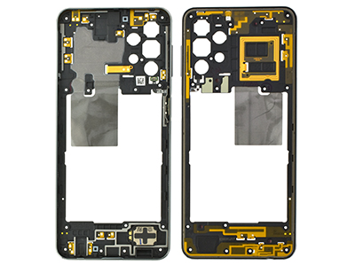 Samsung SM-A326 Galaxy A32 5G - Rear Cover + Side Keys + NFC Antenna + Ringtone Module Black