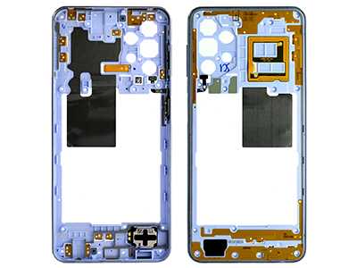 Samsung SM-A326 Galaxy A32 5G - Rear Cover + Side Keys + NFC Antenna + Ringtone Module Violet