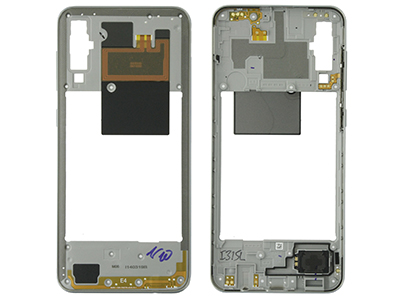 Samsung SM-A505 Galaxy A50 - Rear Cover + Ringtone Module + Antenna + Side Keys White