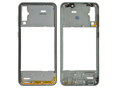 Samsung SM-A505 Galaxy A50 - Rear Cover + Tasti Laterali White
