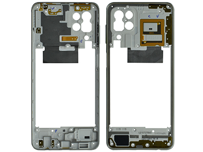 Samsung SM-M325 Galaxy M32 - Rear Cover + Side Keys + Ringtone Module White