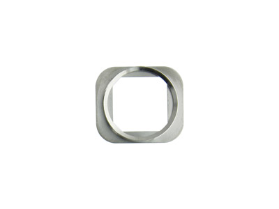 Apple iPhone 5S - Home Key Metal Ring for Silver vers.