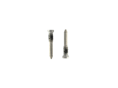 Apple iPhone 12 Pro Max - Charger Connector Screw Kit 2 pcs White