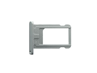 Apple iPad Air Model n: A1474-A1475-A1476 - Sim Card Holder Silver for White vers.