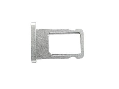 Apple iPad Air 2 Model n: A1566-A1567 - Sim Card Holder Silver for White vers.