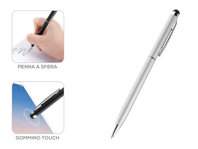 Asus MemoPad FHD 10 Modello ME302C - Touch +ball pen for touch screen Silver
