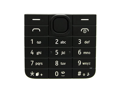 Nokia 208 - Numeric keypad + Menu Black