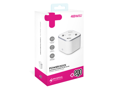 Huawei Ascend G6 3G - Desk Multiport Charger 48W White