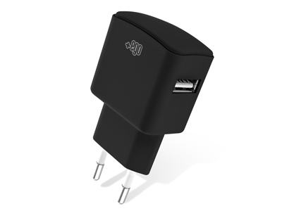 Oppo Reno2 - Home charger output Usb A - 2.1A Soft touch Black