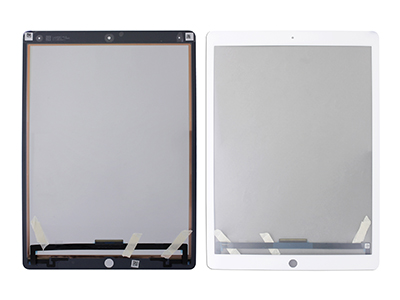 Apple iPad Pro 12.9'' 2a Generazione Model n: A1670-A1671 - Touch screen + Flat Cable Bianco Ottima qualità **MONTAGGIO COMPLESSO**