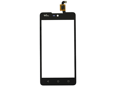 Wiko Rainbow Lite 4G - Touch Screen + Glass Black