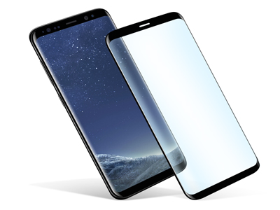 Samsung SM-G950 Galaxy S8 - 3D Antishock tempered glass 0.33mm thickness Black