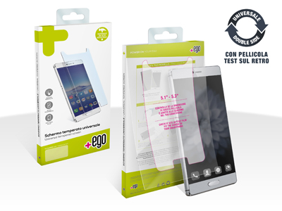 Htc Desire 626G - Universal Antishock tempered glass 0.33mm thickness up to 4.7''-4.9''